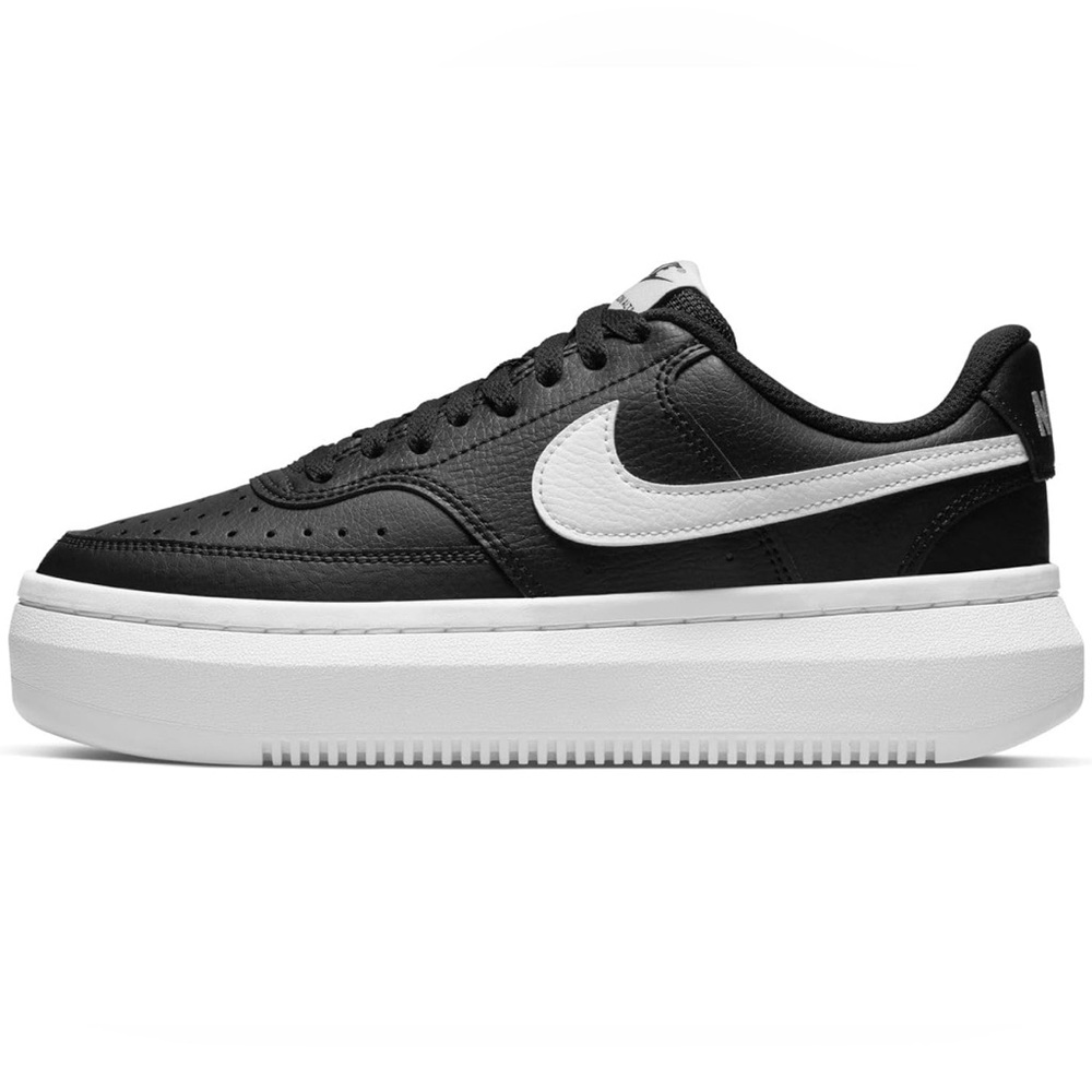 *NEW* Women Nike Court Vision Alta LTR Black / White (DM0113 002 ) 👍